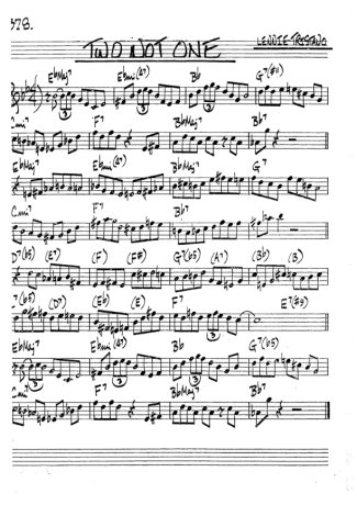 The Real Book of Jazz  score for Clarinet (Bb)