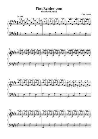 Yann Tiersen  score for Piano