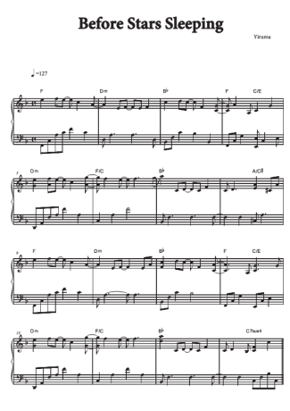 Yiruma  score for Piano