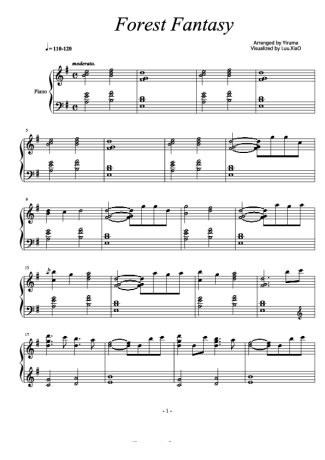 Yiruma  score for Piano